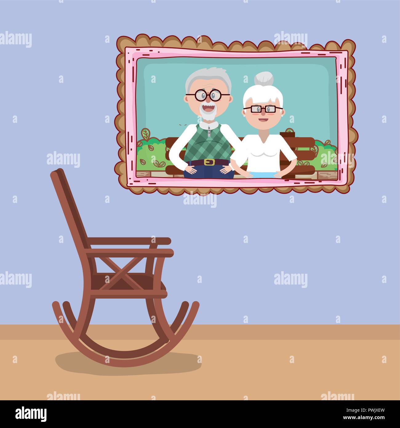 Old Man Rocking Chair Stock Photos Old Man Rocking Chair Stock