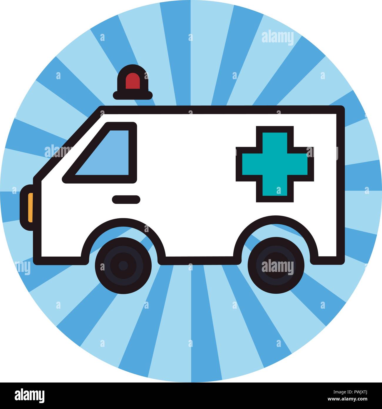 Ambulance emergency vehicle cartoon hi-res stock photography and images -  Page 10 - Alamy