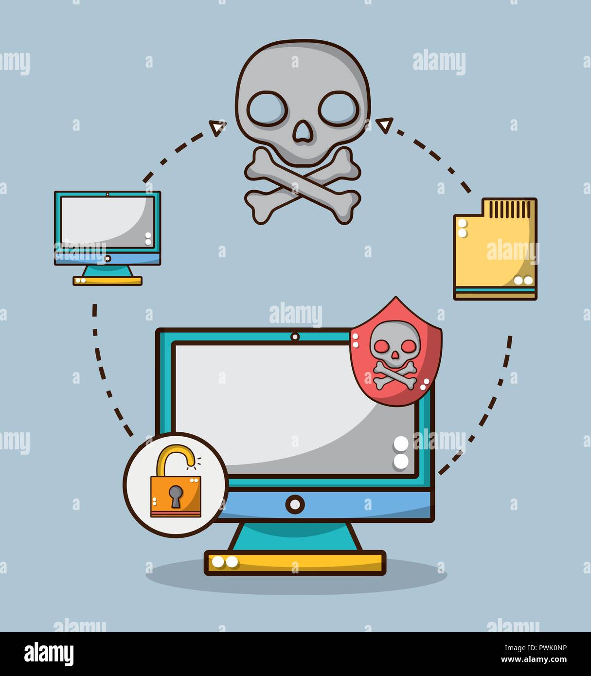 Security system technology Stock Vector Image & Art - Alamy