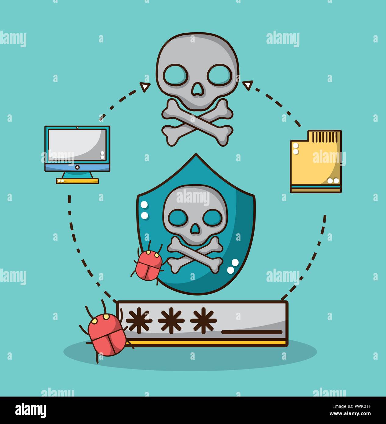 Security system technology Stock Vector Image & Art - Alamy