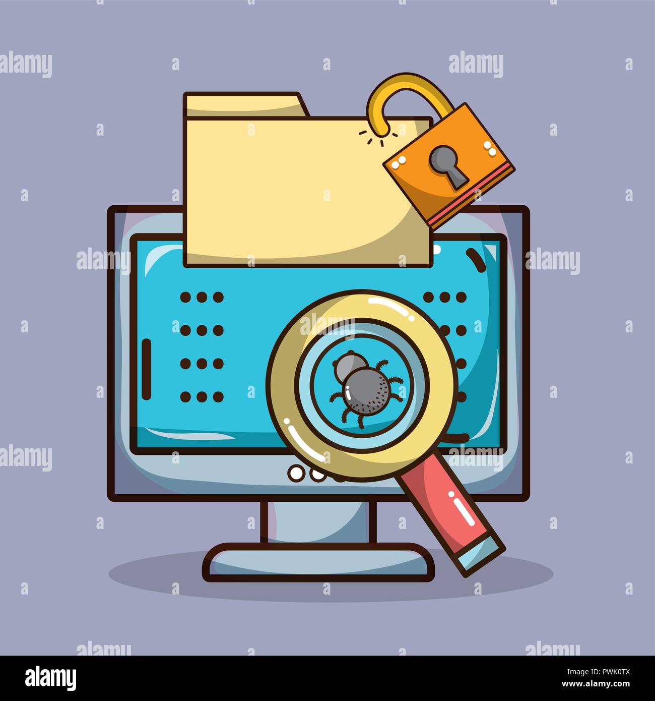 Security system technology Stock Vector Image & Art - Alamy