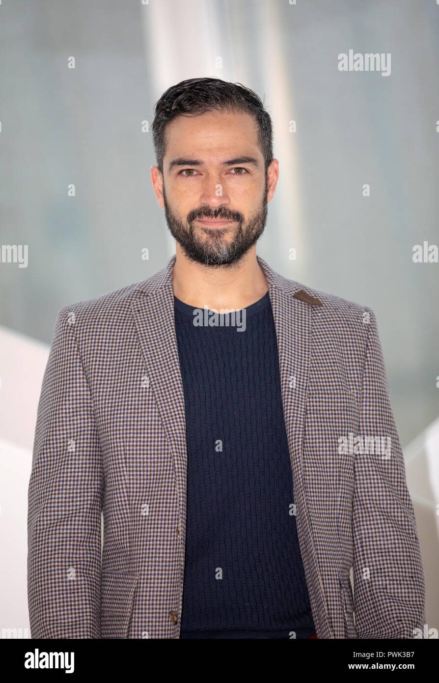 Cannes France 16 October 2018 Alfonso Herrera Actor Sitiados Mexico At The Photo Call For Talent