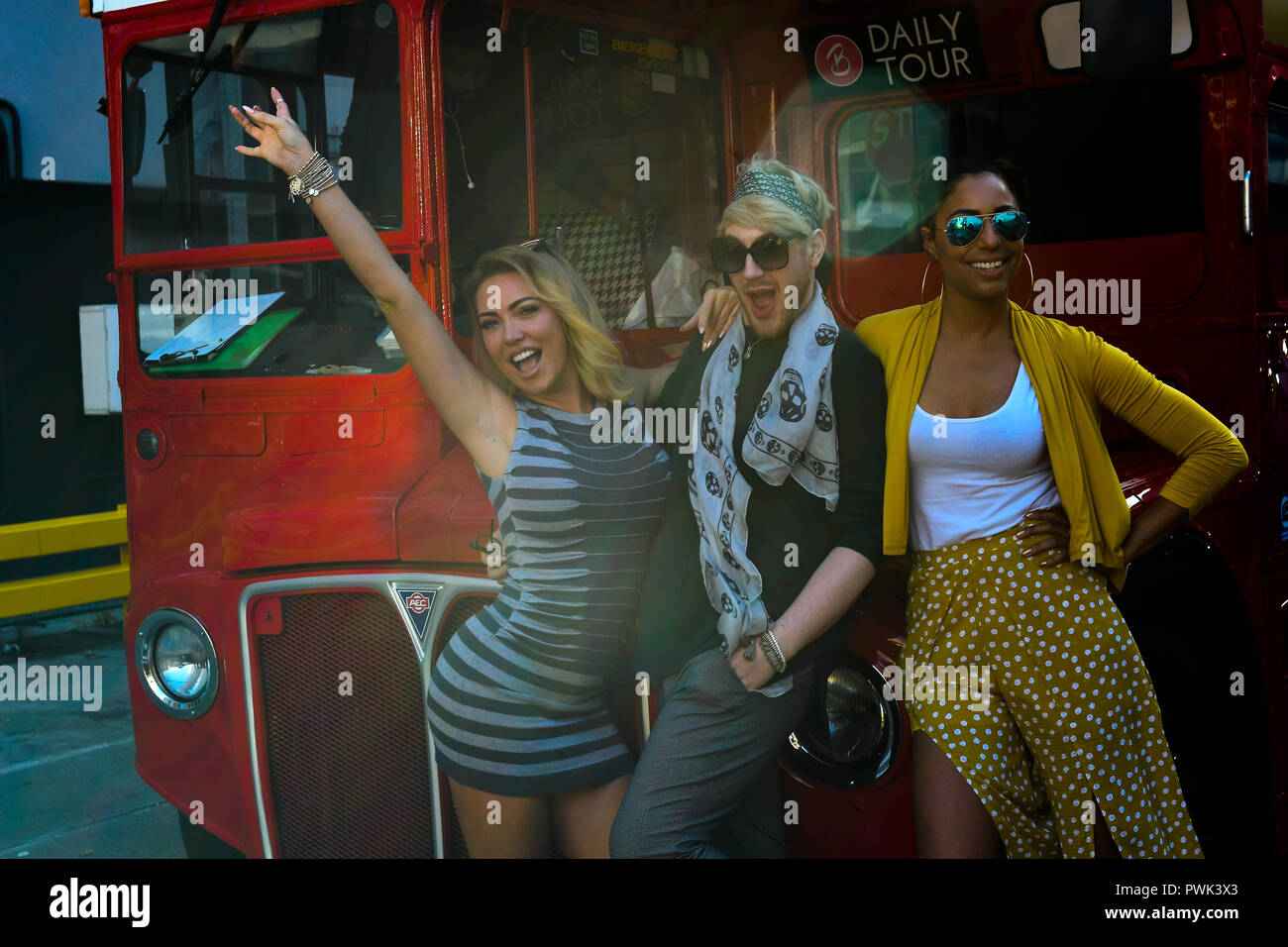 London, UK. 16th October, 2018. Aisleyne Horgan-Wallace, Lewis-Duncan