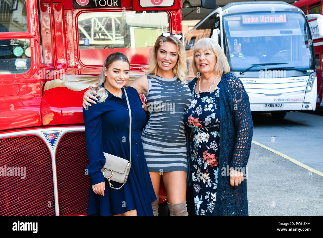 London, UK. 16th October, 2018. Amy Christophers, Aisleyne Horgan