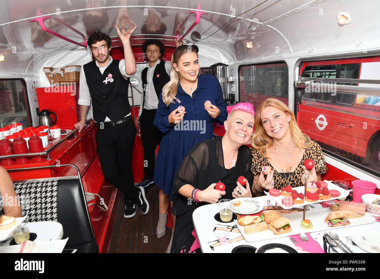 London, UK. 16th October, 2018. Amy Christophers, Lisa J Allen and