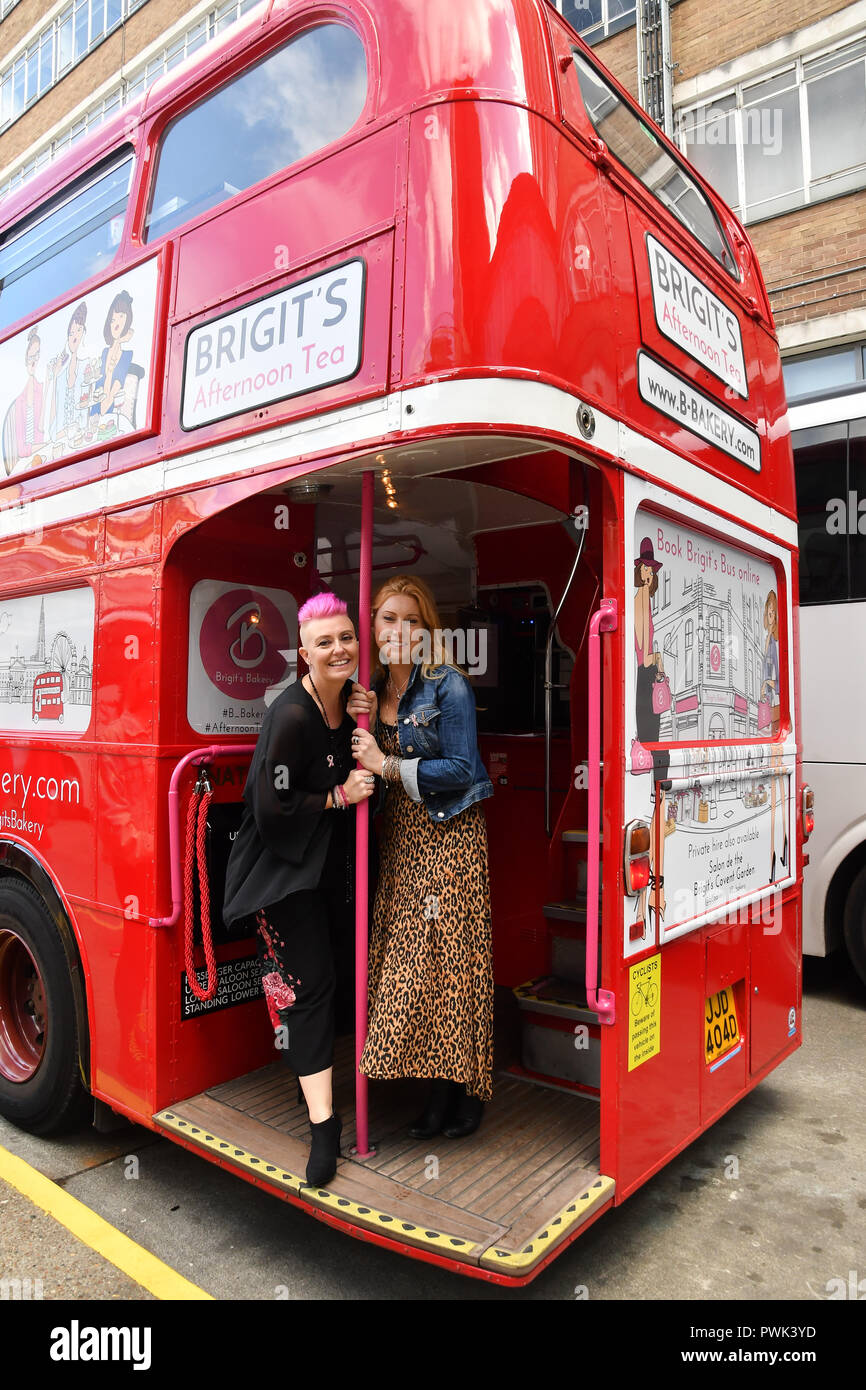 London, UK. 16th October, 2018. Lisa J Allen and Lynne Lambourne attend