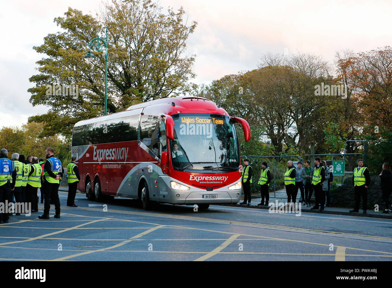 Aviva Stadium, Dublin, Ireland. 16th Oct, 2018. UEFA Nations