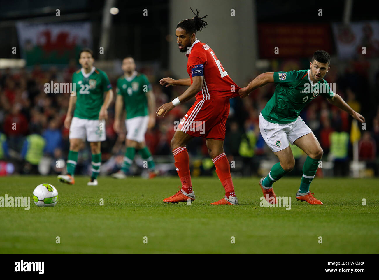 Aviva Stadium, Dublin, Ireland. 16th Oct, 2018. UEFA Nations