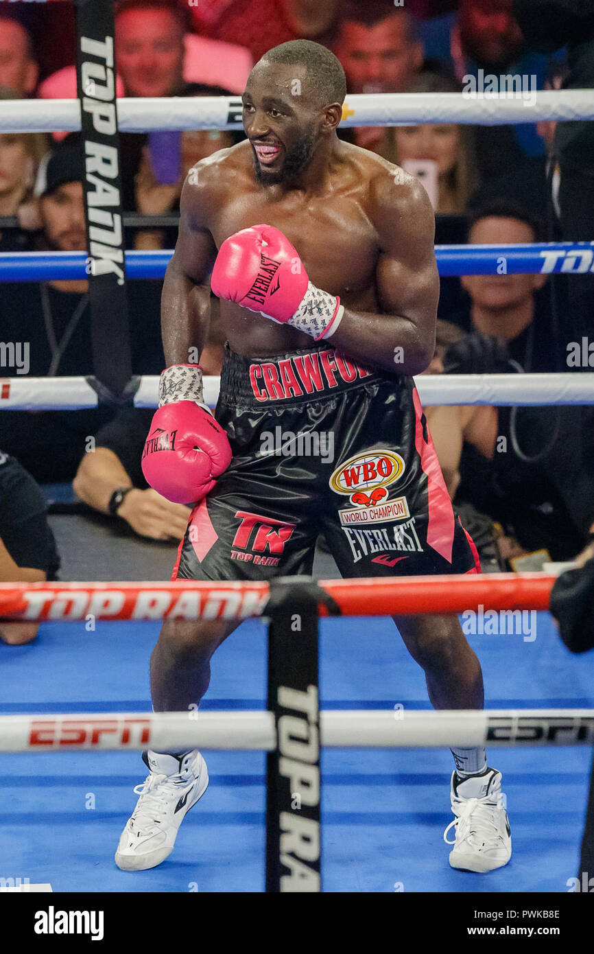 Omaha, NE U.S. 13th Oct, 2018. Terence ''Bud'' Crawford
