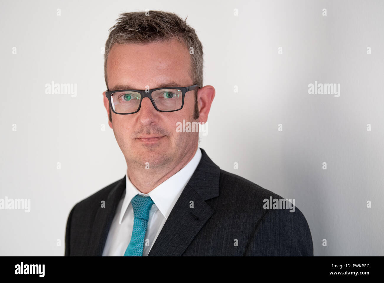09 October 2018, Berlin: Christof Schulte, Head of the Financial Intelligence Unit (FIU), is with the Federal Ministry of Finance. Schulte is head of the Ministry's anti-money laundering unit. Photo: Fabian Sommer/dpa Stock Photo