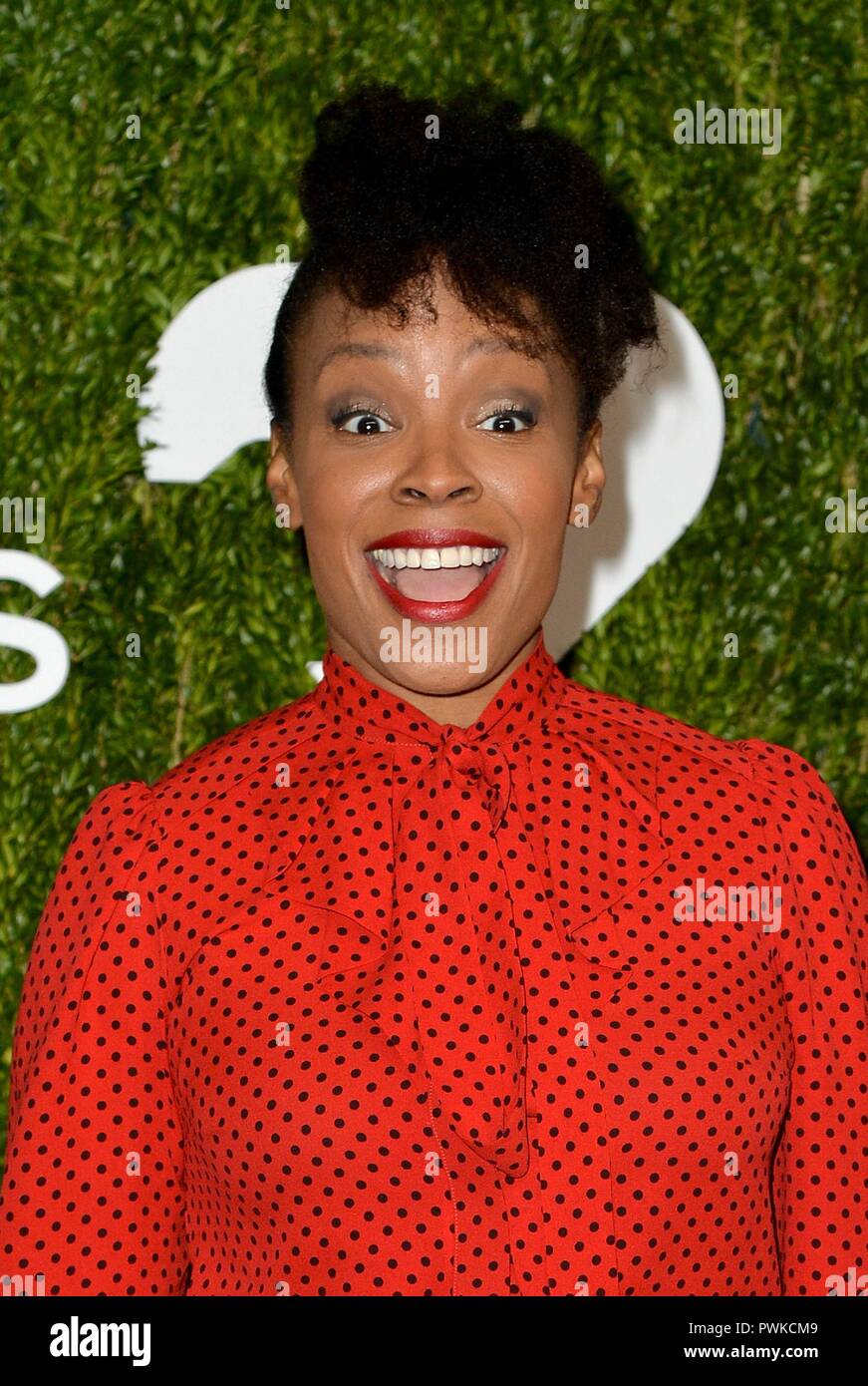 New York, NY, USA. 16th Oct, 2018. Amber Ruffin at arrivals for God's Love We Deliver 12th Annual Golden Heart Awards Celebration, Spring Studios, New York, NY October 16, 2018. Credit: Kristin Callahan/Everett Collection/Alamy Live News Stock Photo