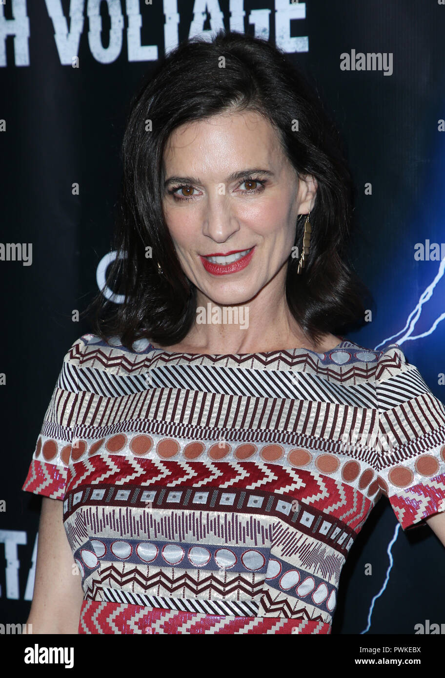 Hollywood, Ca. 16th Oct, 2018. Perrey Reeves, pictured at the "High