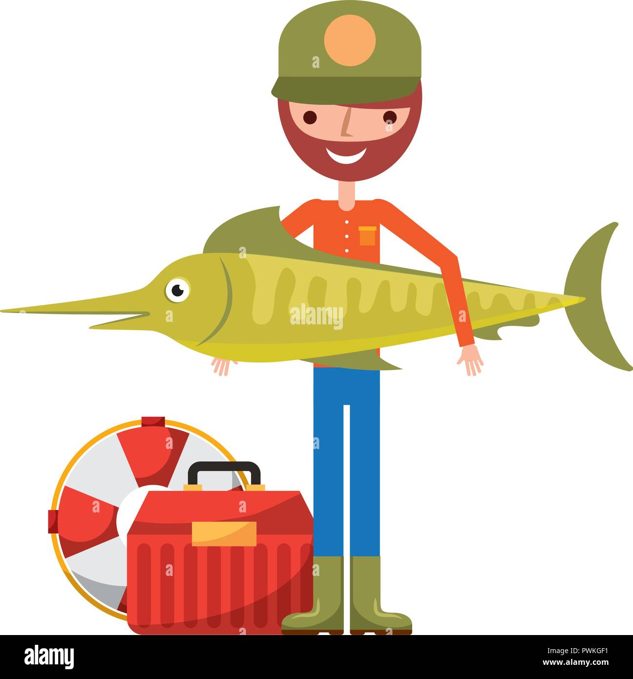 Tackle box icon hi-res stock photography and images - Alamy