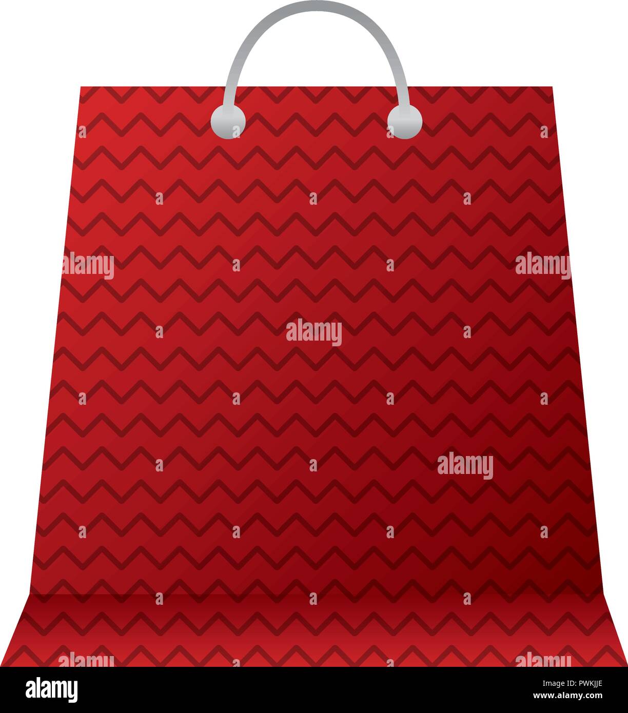 shopping online paper bag commerce vector illustration Stock Vector ...