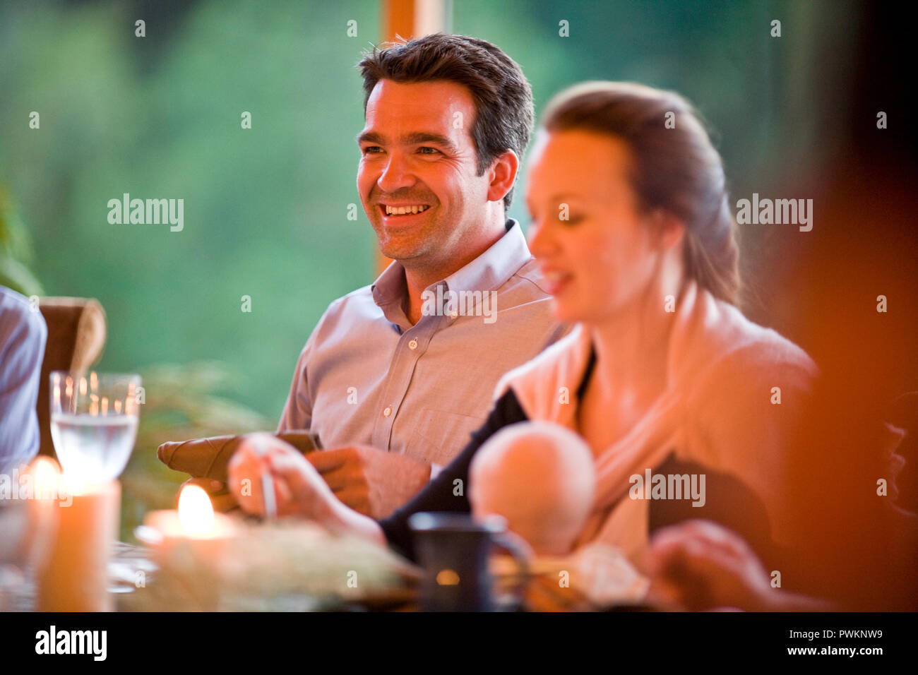 House party adults baby hi-res stock photography and images - Alamy