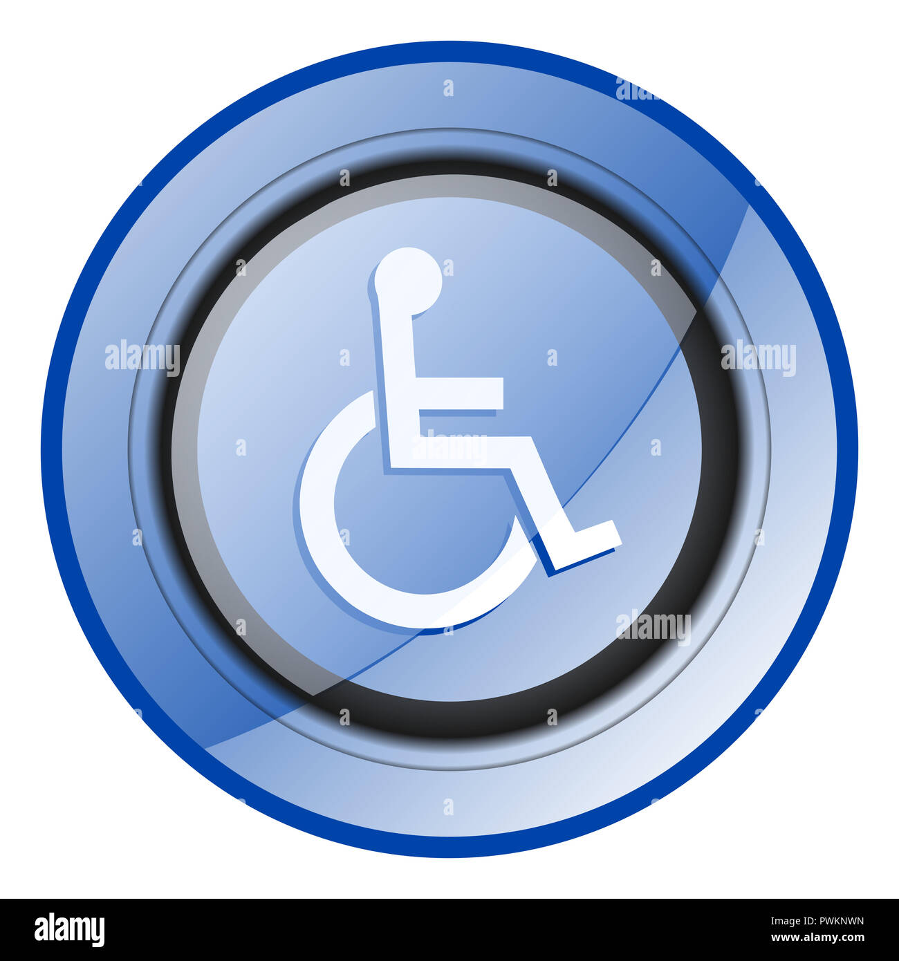 Wheelchair Logo High Resolution Stock Photography and Images Alamy