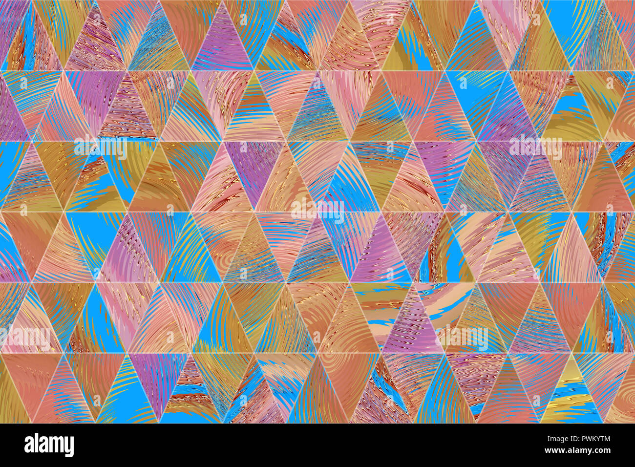 Artistic triangle strip pattern of geometric background abstract Stock ...
