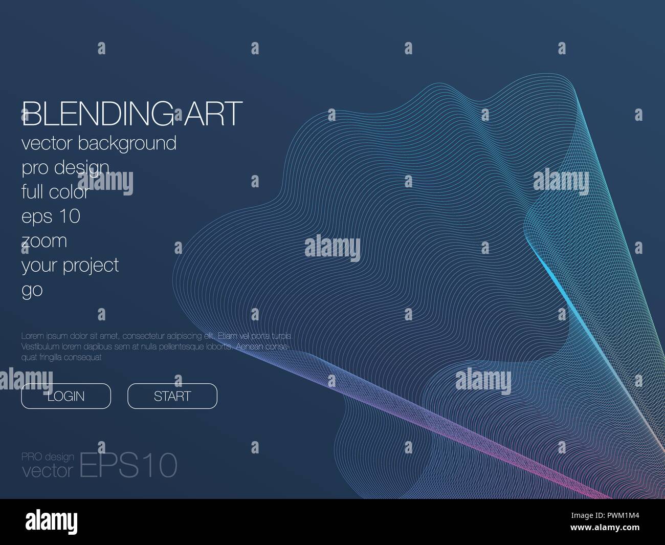 Futuristic user interface. UI Technology background vector Stock Vector ...