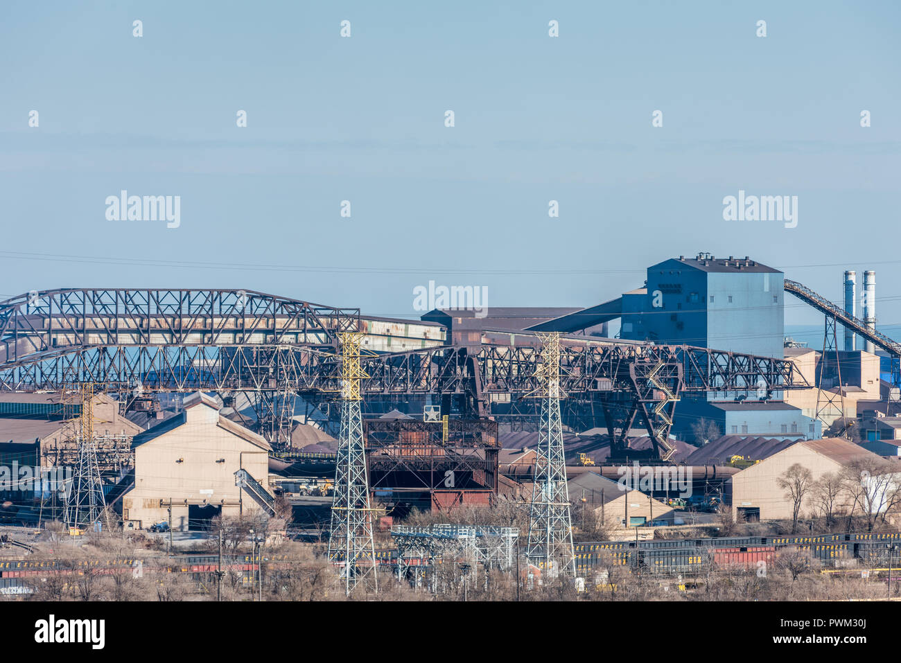 Gary indiana steel hires stock photography and images Alamy