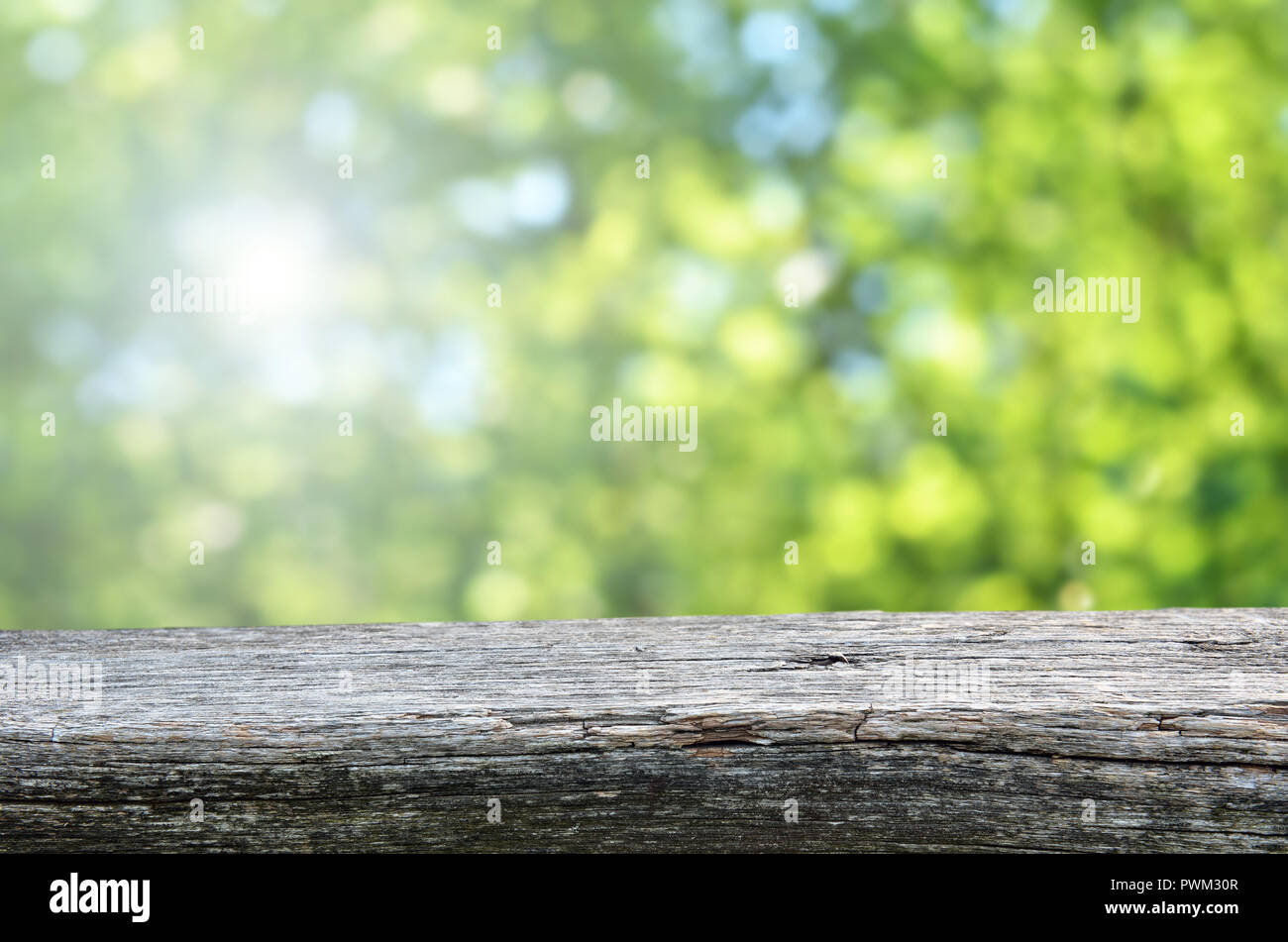 empty table for display montages Stock Photo