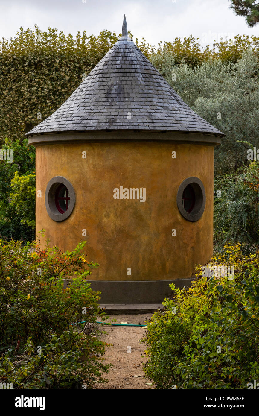 The Jardin des Plantes is one of seven departments of the Museum National d'Histoire Naturelle.  Three hectares are devoted to horticultural displays  Stock Photo