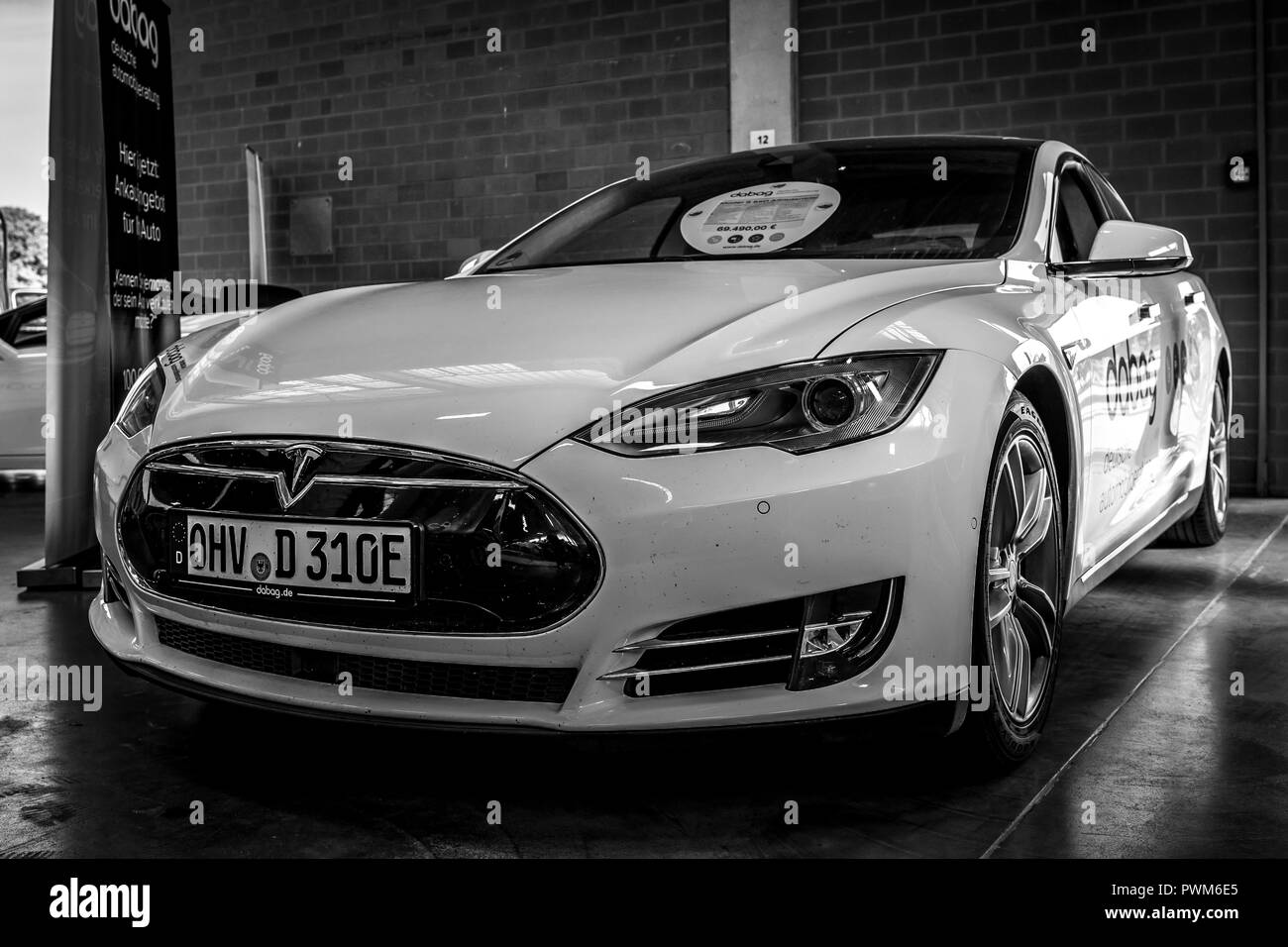 Tesla black and white deals