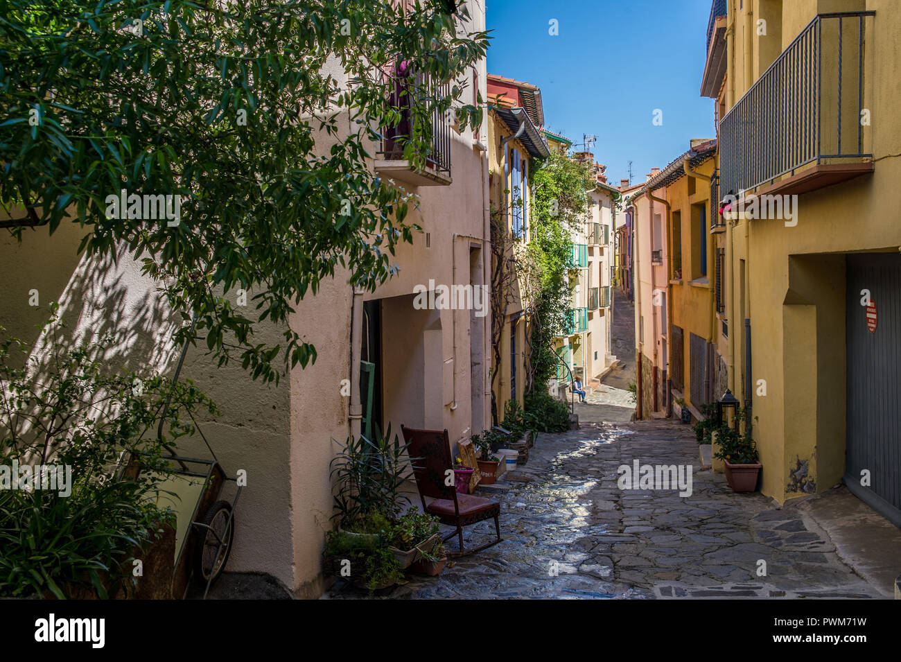 Collioure house hires stock photography and images Alamy