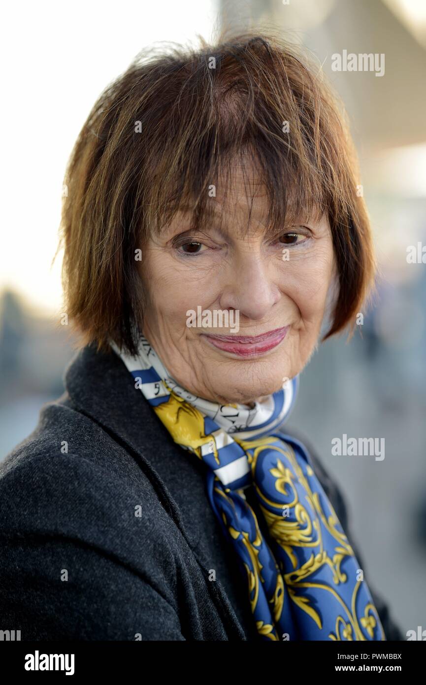 Federica de Cesco in October 2018 at the Frankfurt Book Fair. | usage  worldwide Stock Photo - Alamy