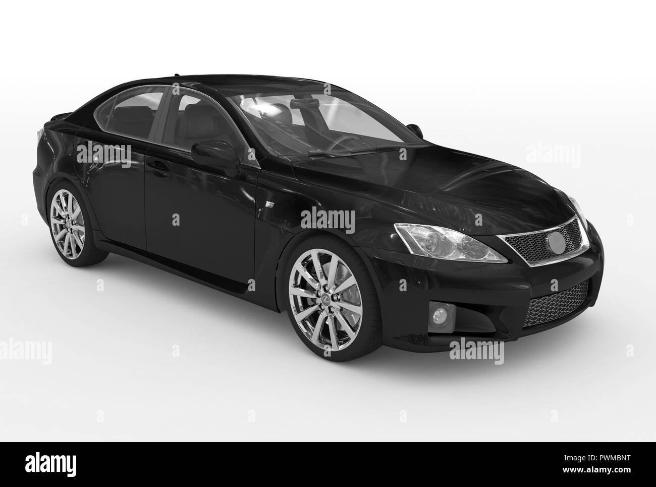 Sports car side view Black and White Stock Photos & Images - Alamy