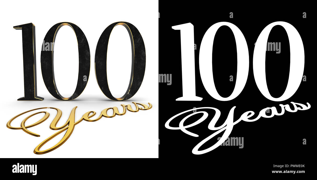 Number 100 And Decorative High Resolution Stock Photography And Images Alamy