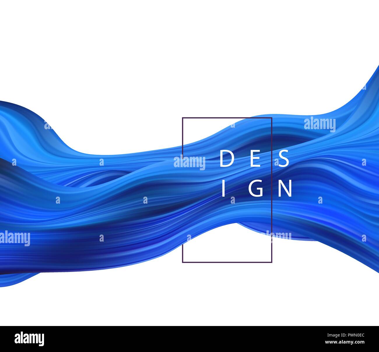 Abstract colorful vector background, color flow liquid wave Stock ...