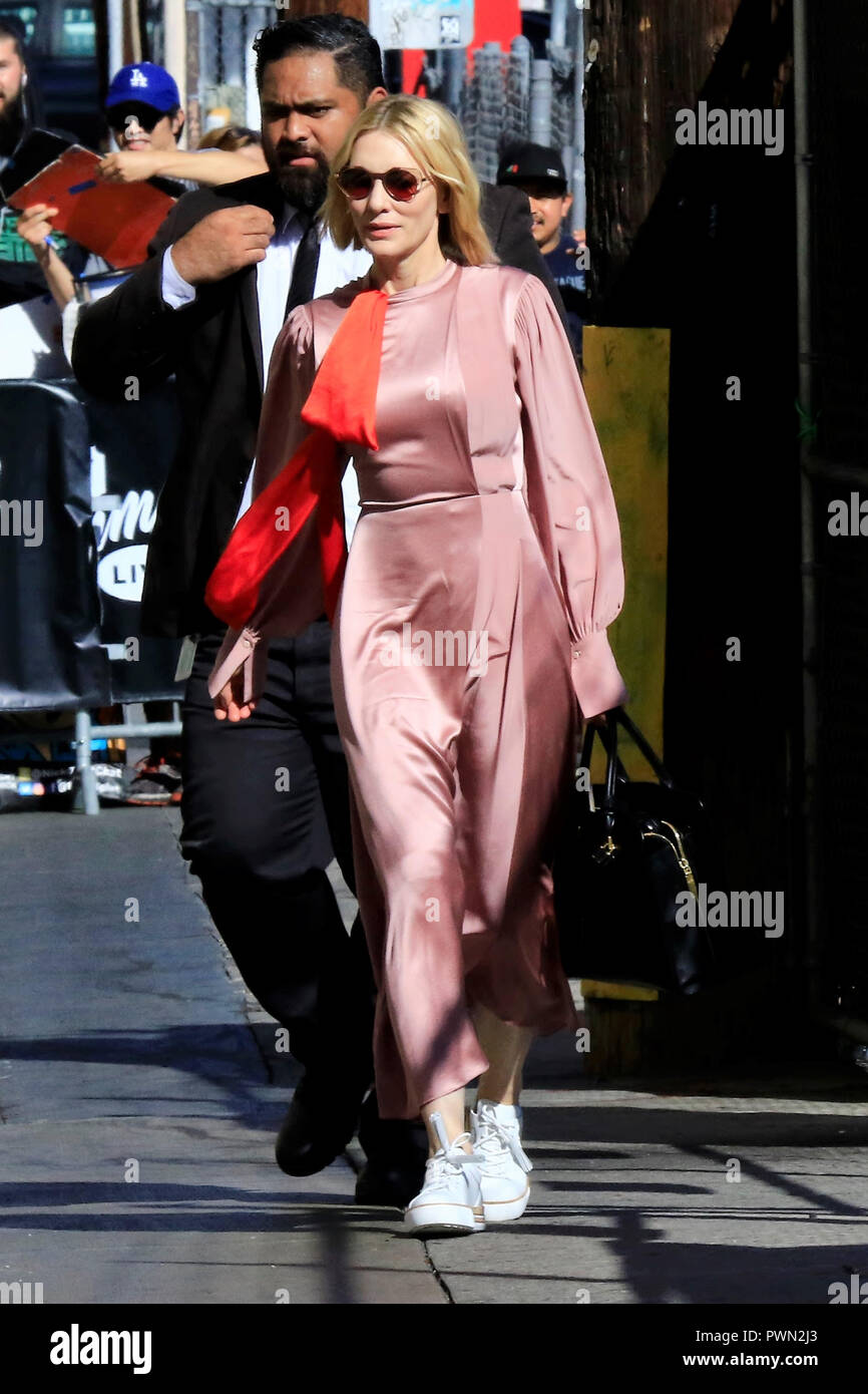 Guests arriving at the El Capitan Entertainment Centre in Los Angeles