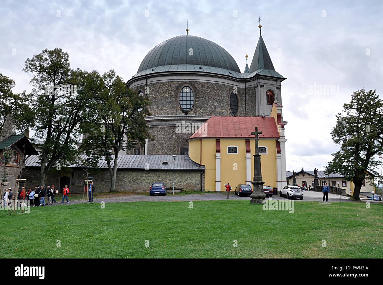 old monastery Hostyn, Czech republic, Europe Stock Photo