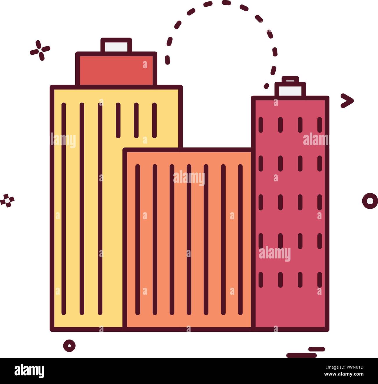 Real Estate icon design vector Stock Vector Image & Art - Alamy
