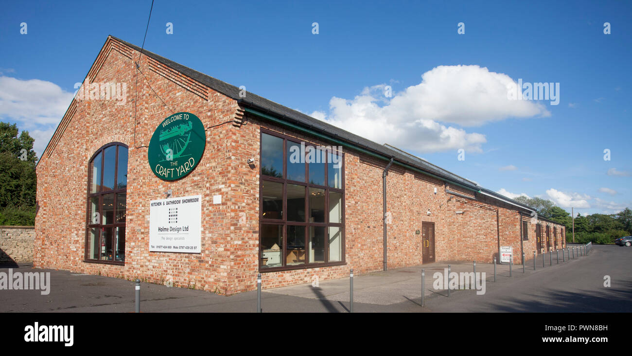 Bedale craft yard hires stock photography and images Alamy