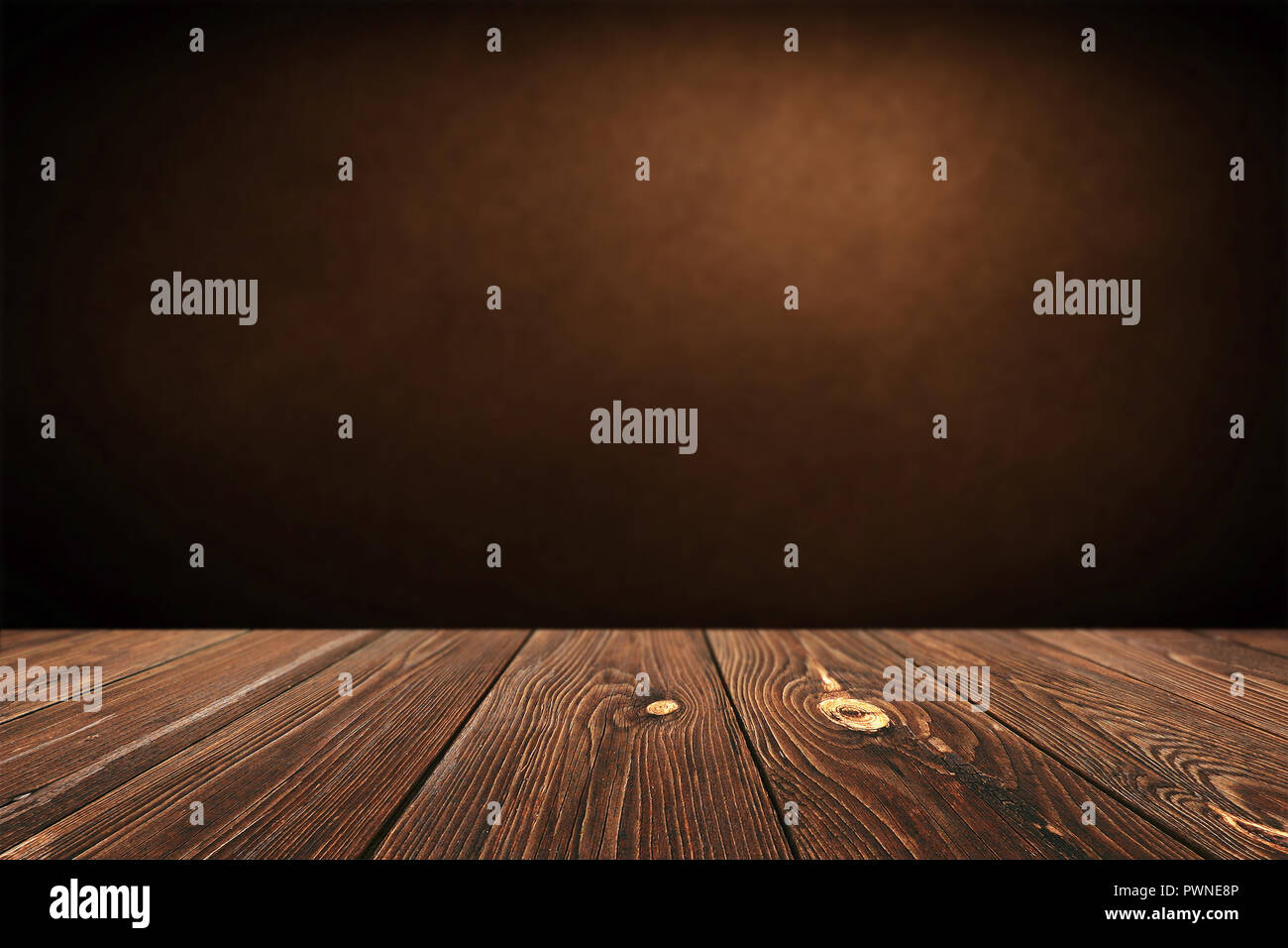empty table for display montages Stock Photo