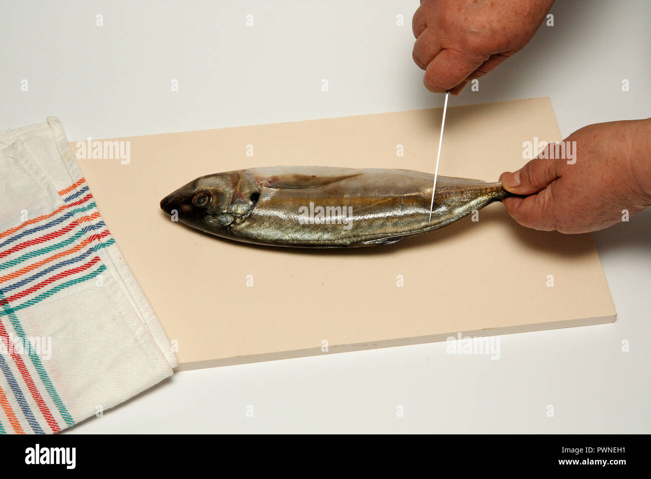 Fish cleaning woman hi-res stock photography and images - Page 2 - Alamy