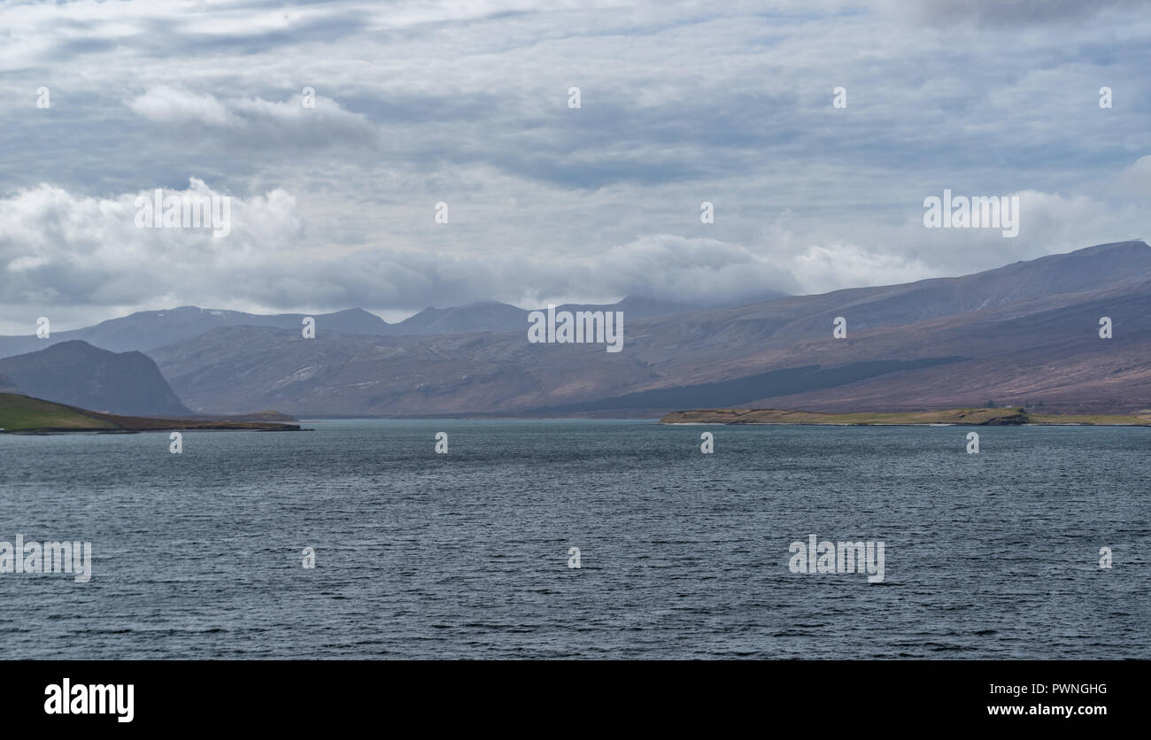 Loch Eriboll, Ard Neackie, North West Higlands, Sutherland, Scotland, Uk Stock Photo