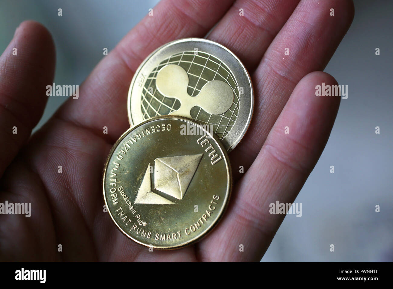 Cryptocurrency danger hi-res stock photography and images - Alamy