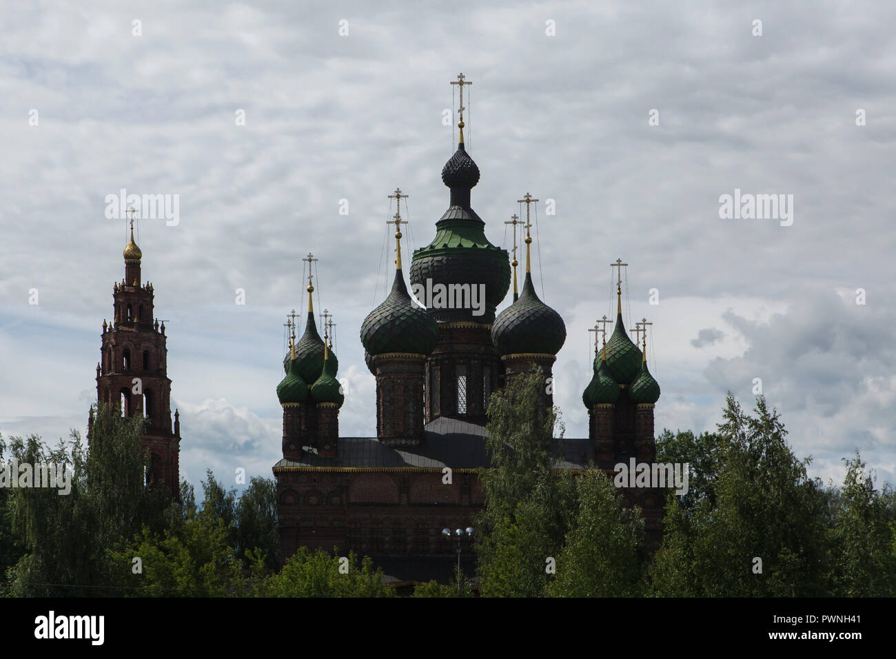 Church of Saint John the Baptist at Tolchkovo in Yaroslavl, Russia ...