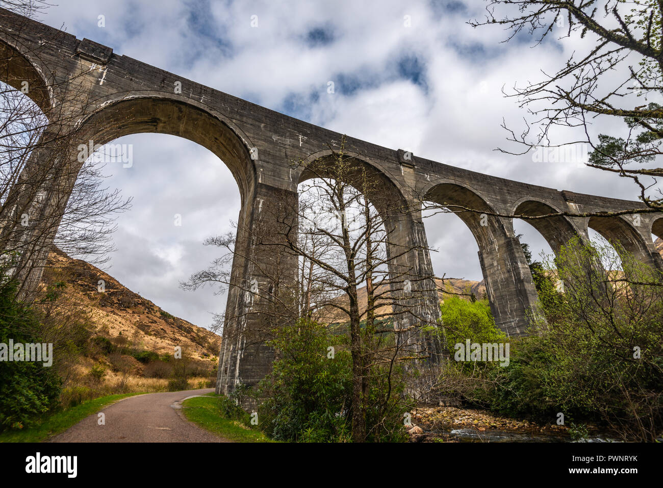 Glenfinnan Viaduct,Loch Shiel , fort william, Highlands, Scotland