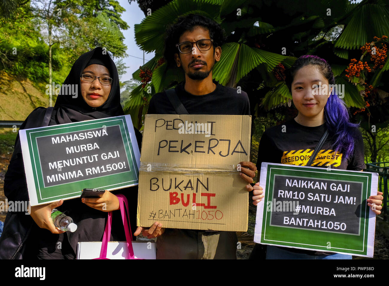 Kuala Lumpur, Malaysia. 17th Oct, 2018. A unity of multicultural 