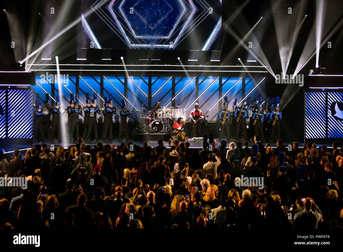 Nashville, Tennessee, USA. 16th Oct, 2018. KB and Blanca performing at