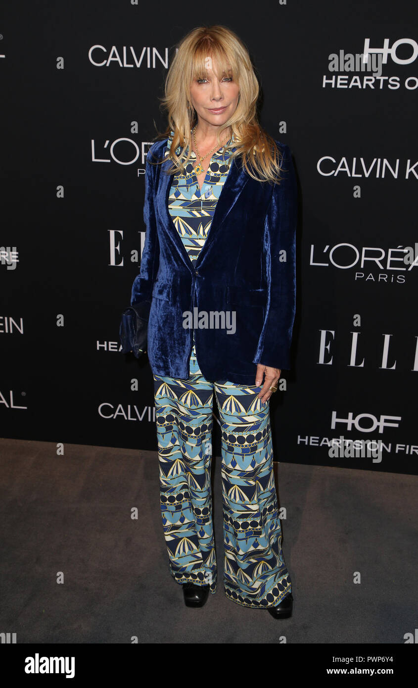 October 15, 2018 - Beverly Hills, California, U.S. - Rosanna Arquette during arrivals for the 25th Annual ELLE Women In Hollywood Celebration. (Credit Image: © F. Sadou/AdMedia via ZUMA Wire) Stock Photo