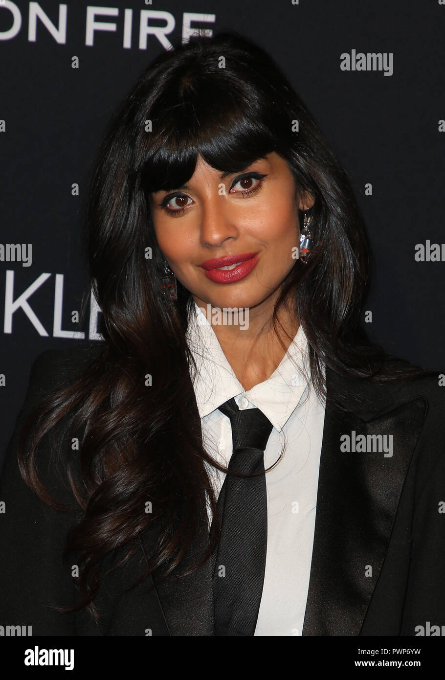 October 15, 2018 - Beverly Hills, California, U.S. - Jameela Jamil