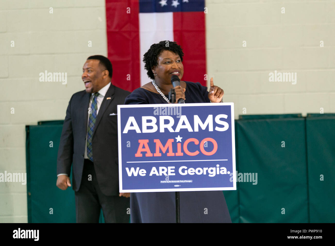 First african american voter hi-res stock photography and images - Alamy