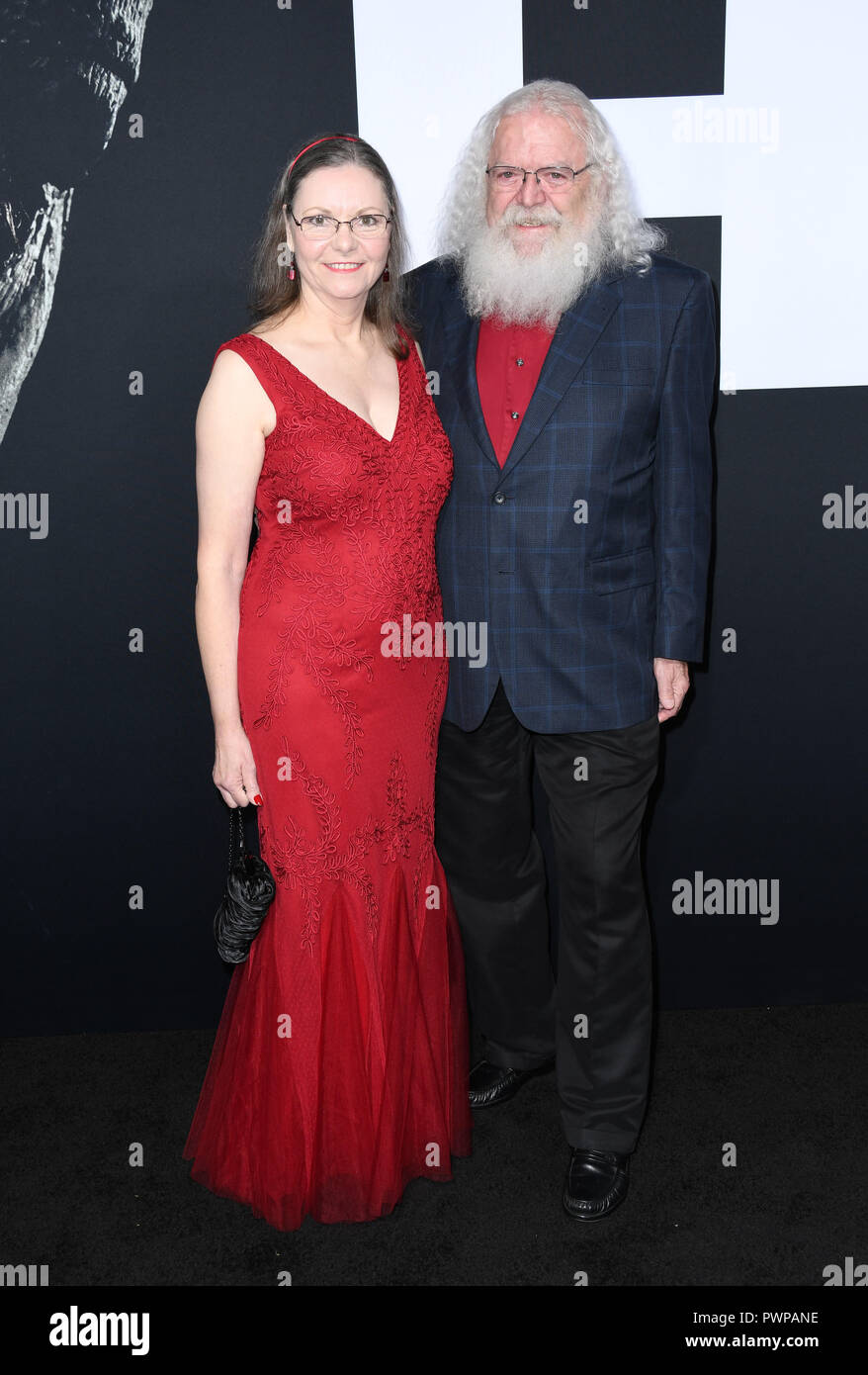 Hollywood, CA, USA. 17th Oct, 2018. 17 October 2018 - Hollywood, California - Sandy Johnson. ''Halloween'' Los Angeles Premiere held at TCL Chinese Theatre. Photo Credit: Birdie Thompson/AdMedia Credit: Birdie Thompson/AdMedia/ZUMA Wire/Alamy Live News Stock Photo