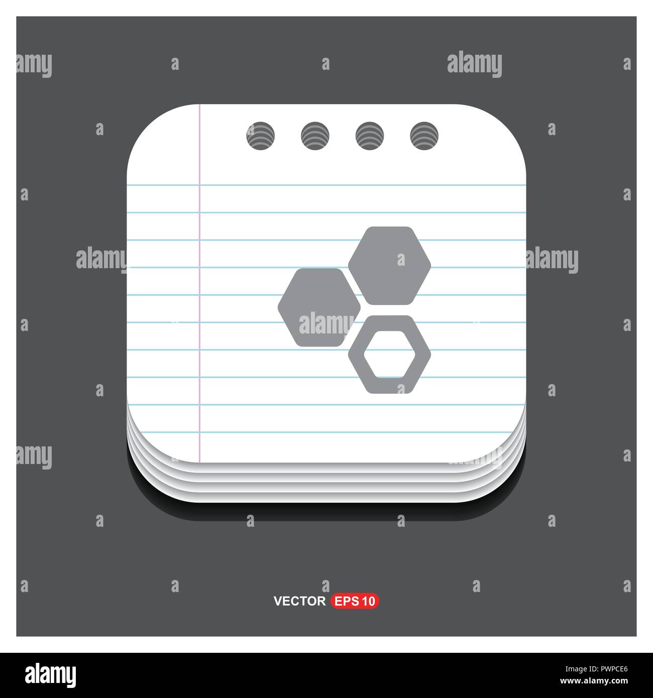 connection of cells molecule icon - Free vector icon Stock Vector Image ...