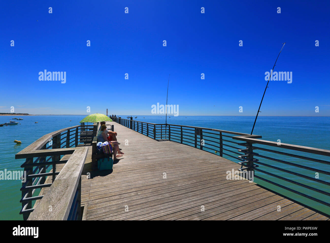 France, Vendee, La Tranche sur Mer Stock Photo