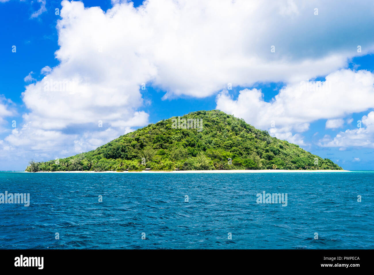 View on the Petit-St-Vincent Island, Saint Vincent and the Grenadines, Lesser Antilles, West Indies, Windward Islands, Caribbean, Central America Stock Photo
